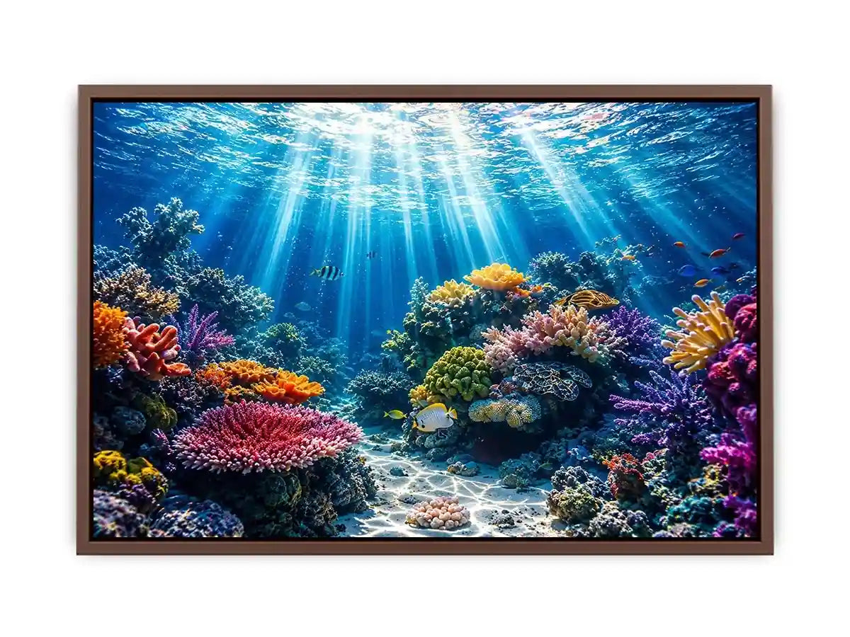 Underwater Canvas Print