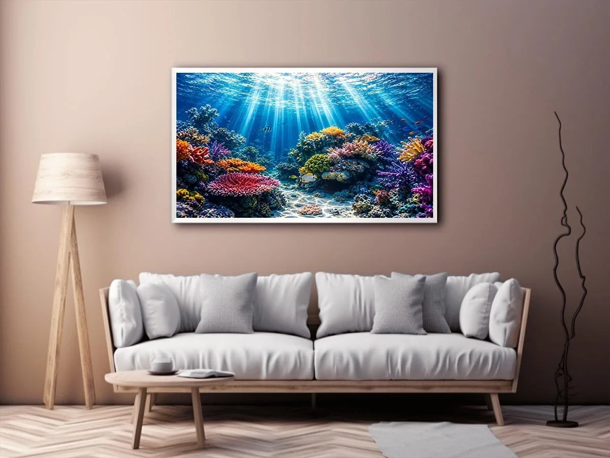 Underwater Canvas Print