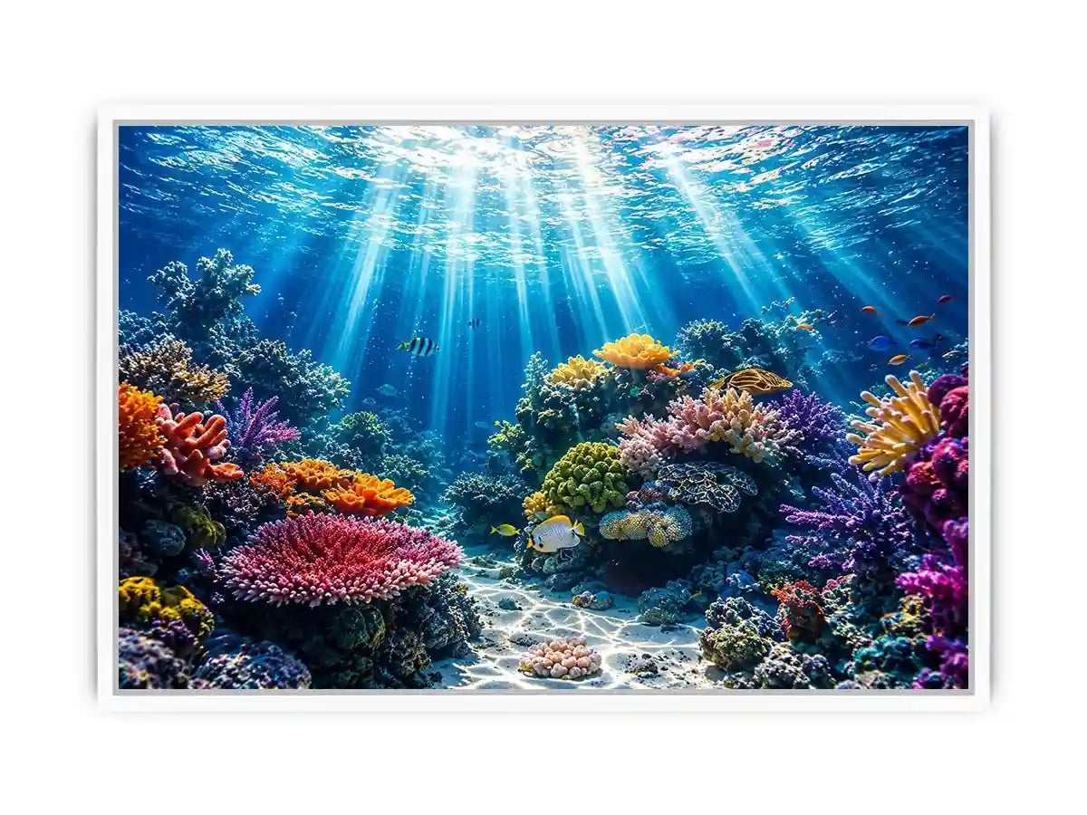 Underwater Canvas Print