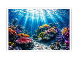 Underwater Canvas Print