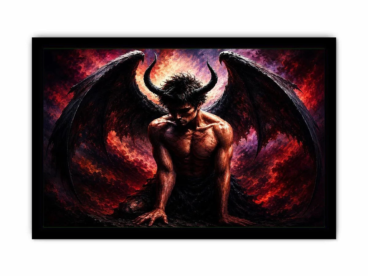 Lucifier Canvas Print
