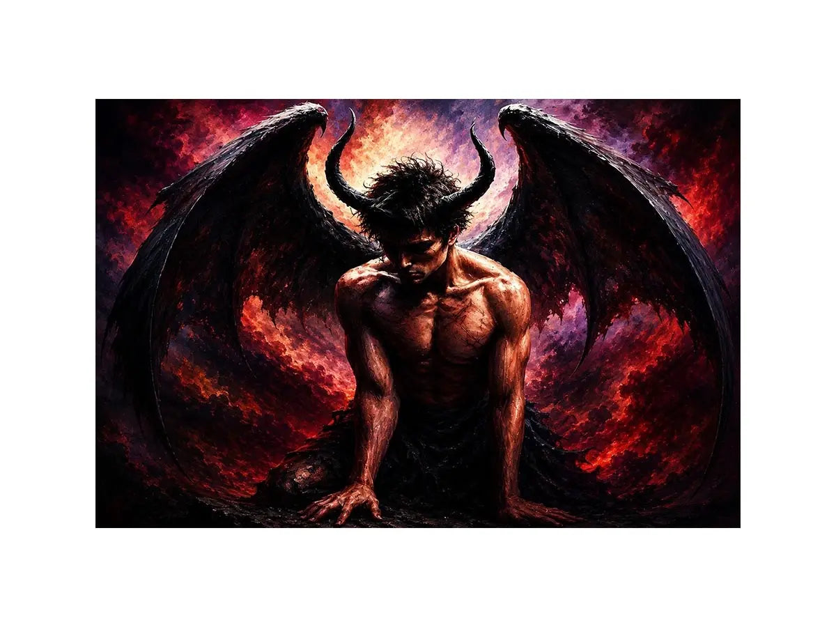 Lucifier Canvas Print