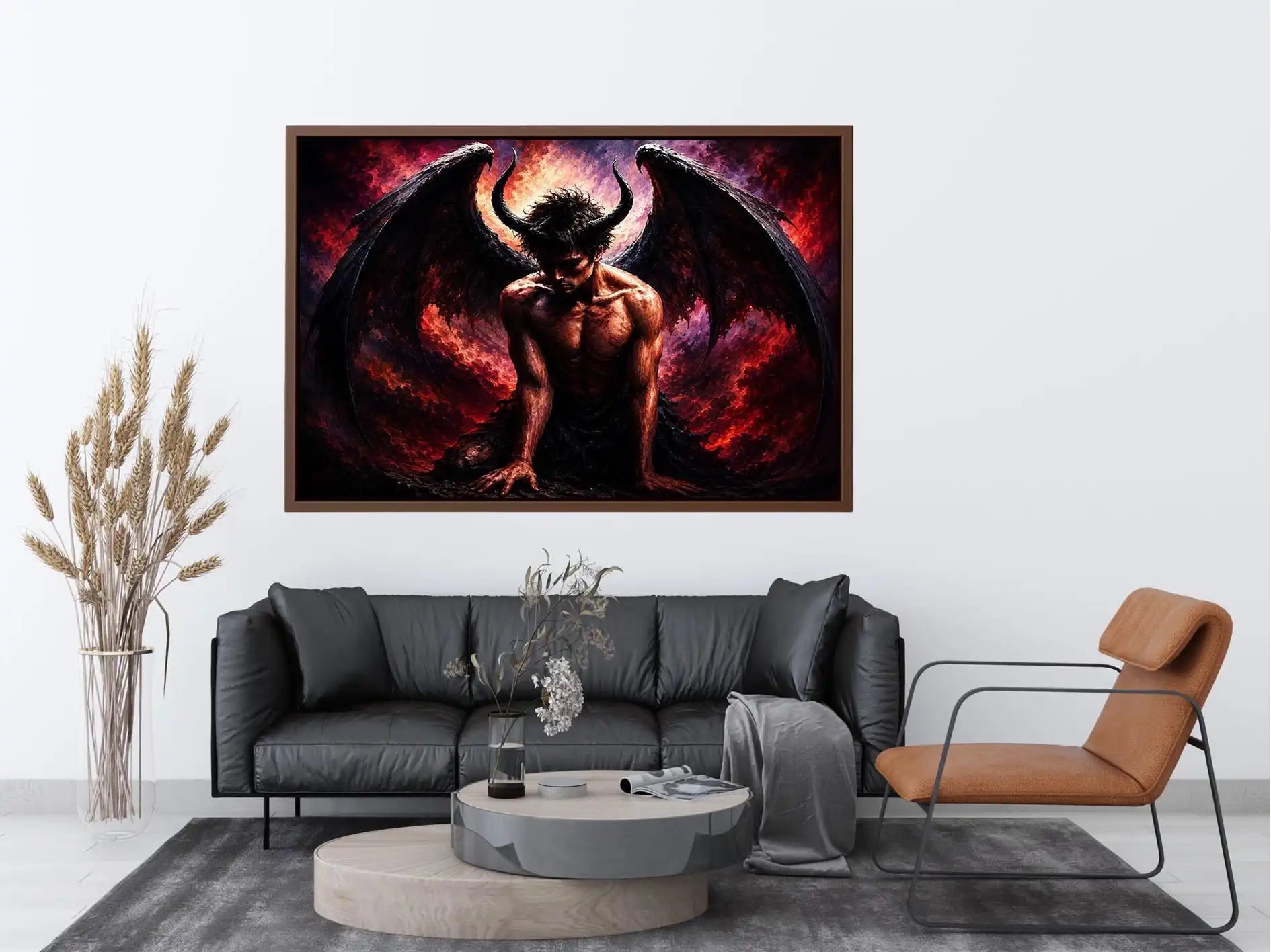 Lucifier Canvas Print