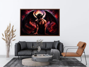 Lucifier Canvas Print