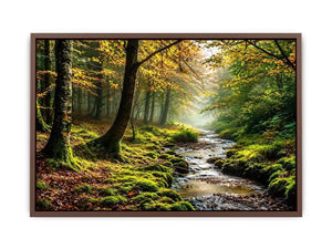 Misty Morning Canvas Print