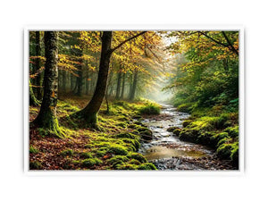 Misty Morning Canvas Print