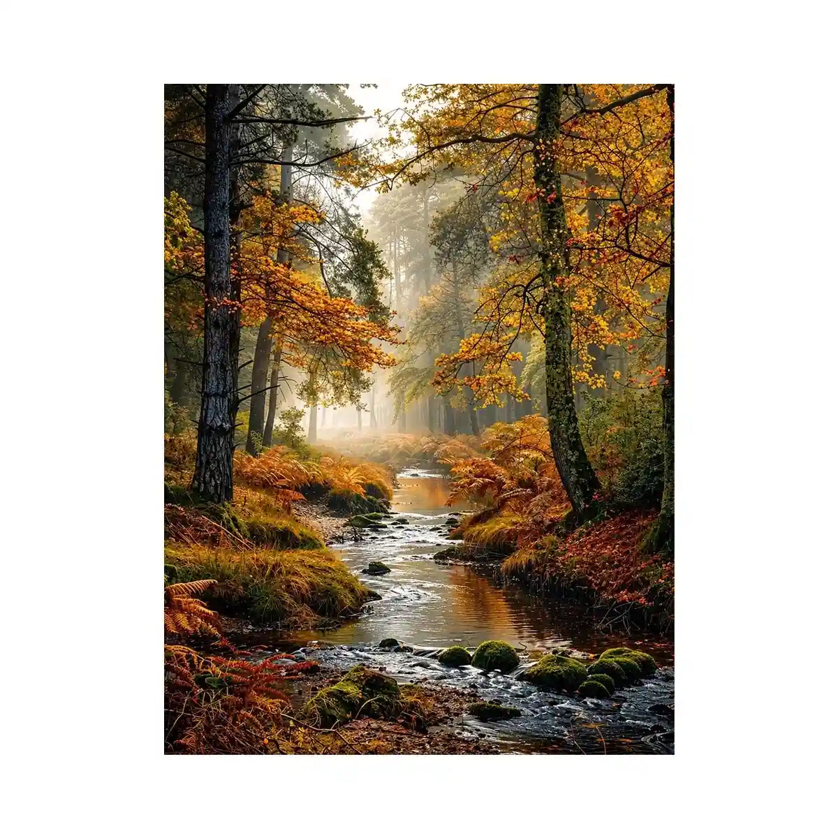 Autumn Woodland Canvas Print