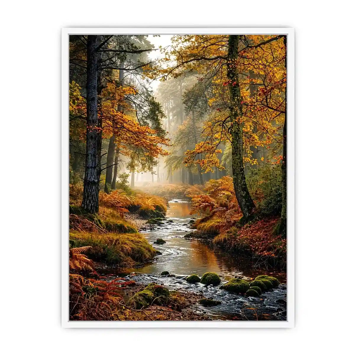 Autumn Woodland Canvas Print