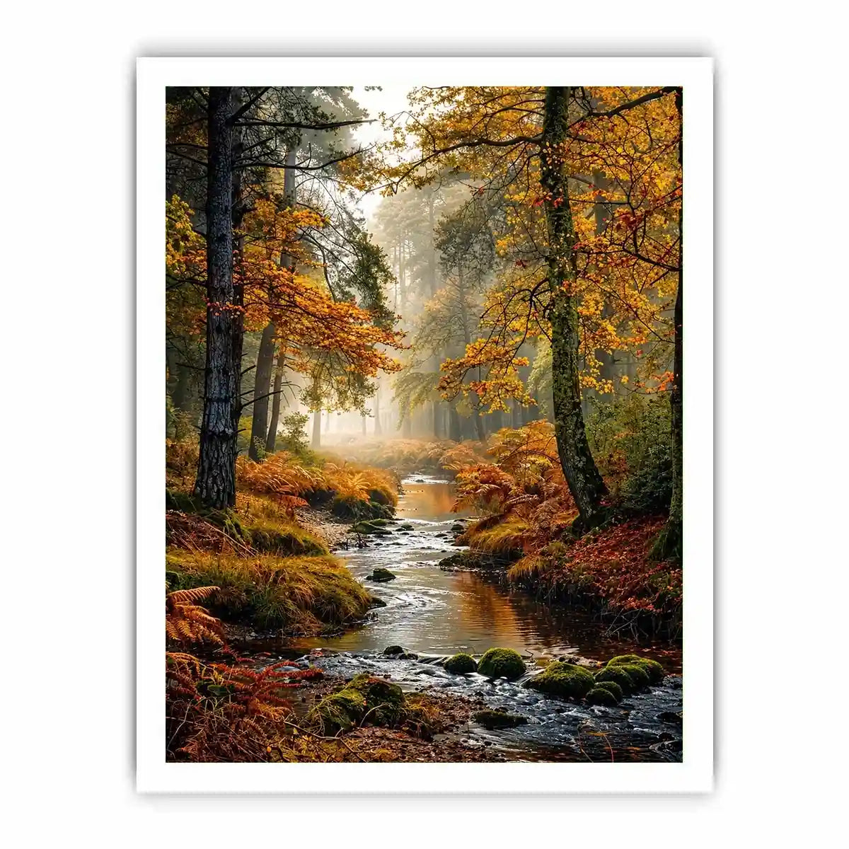 Autumn Woodland Canvas Print
