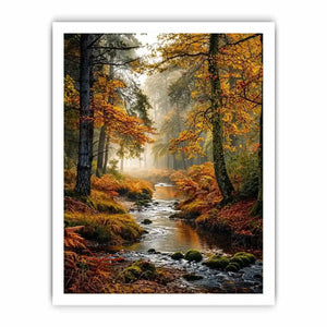 Autumn Woodland Canvas Print