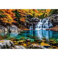 Autumn Waterfall Canvas Print