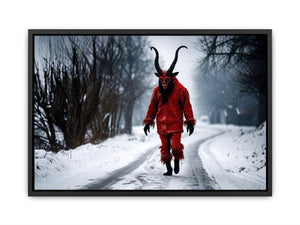 Devil walk Canvas Print