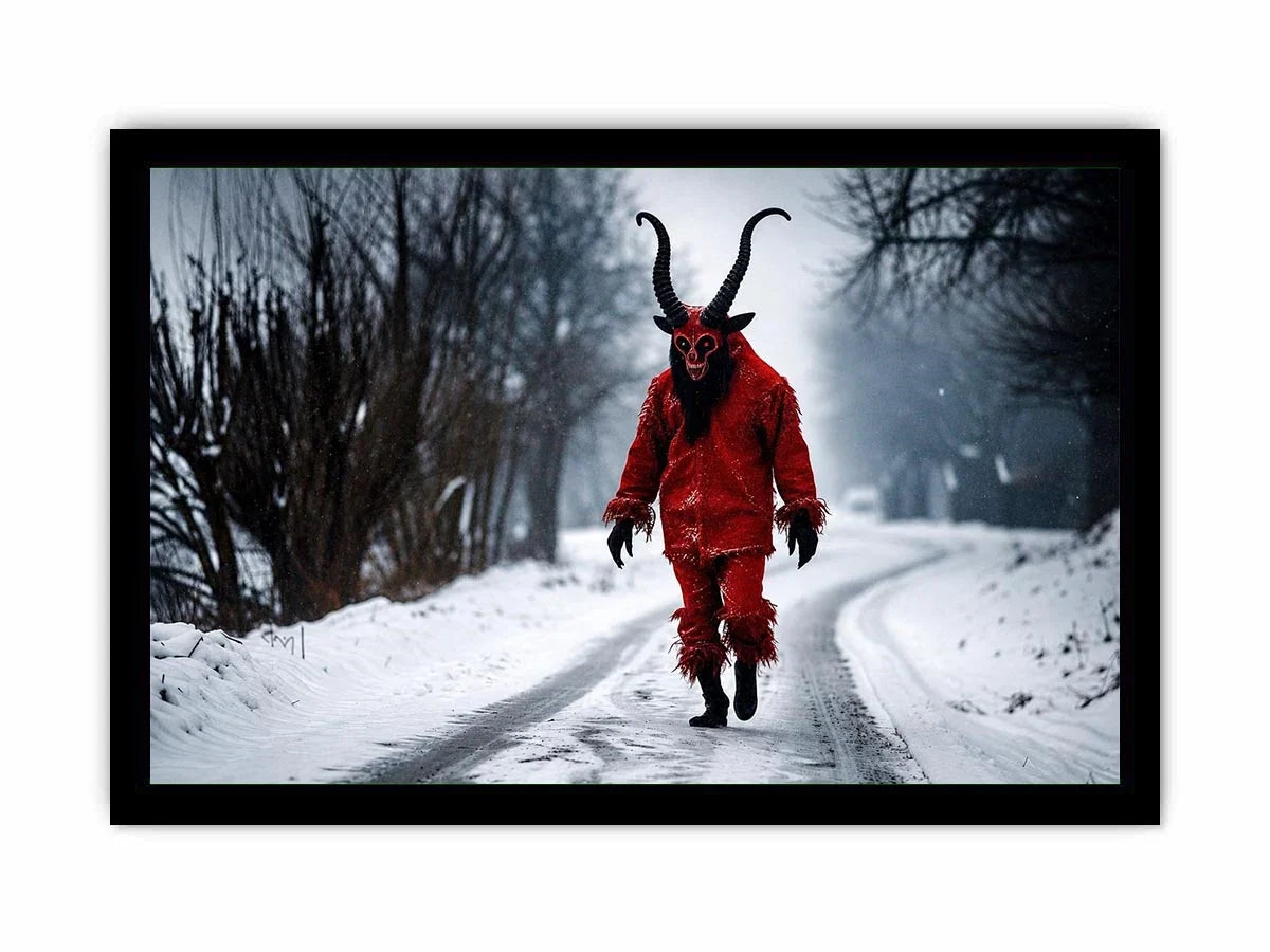 Devil walk Canvas Print
