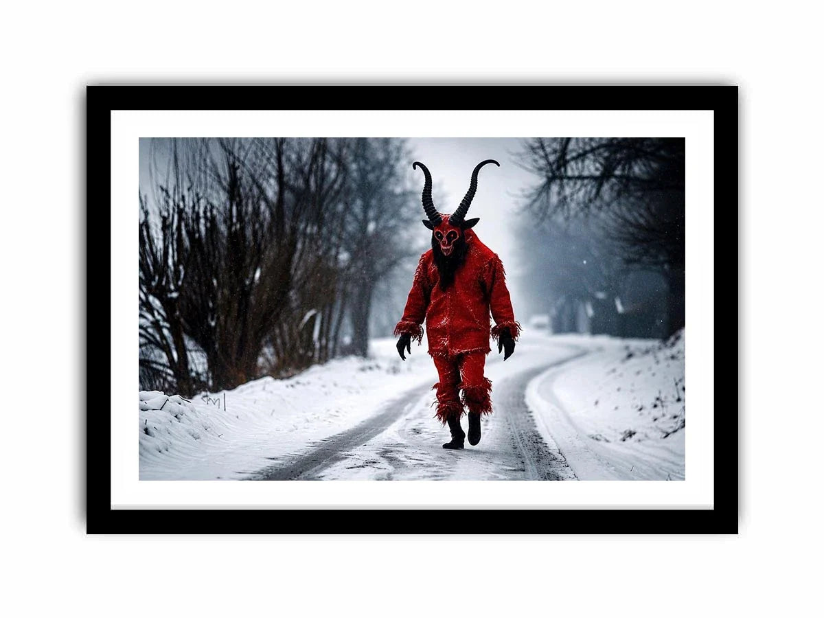 Devil walk Canvas Print
