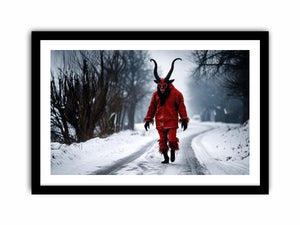 Devil walk Canvas Print