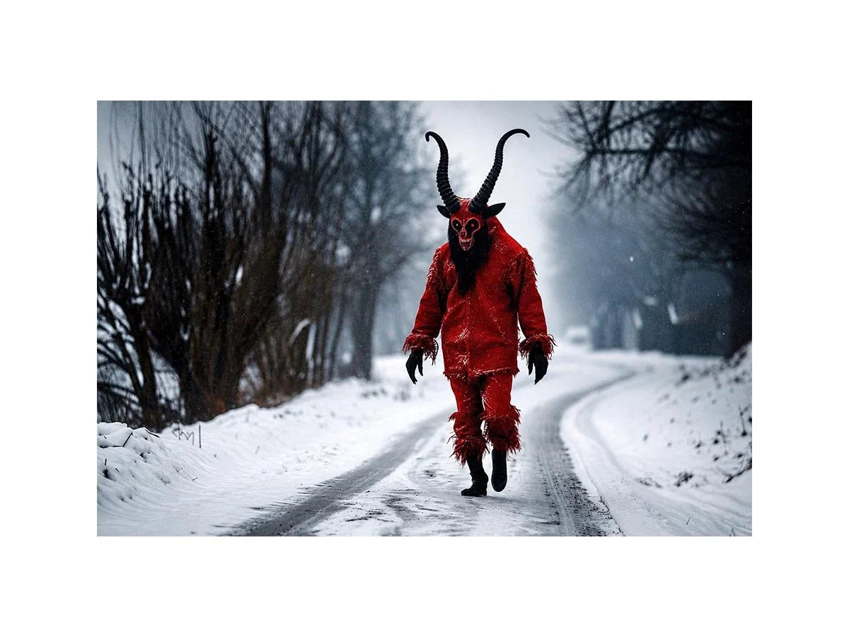 Devil walk Canvas Print