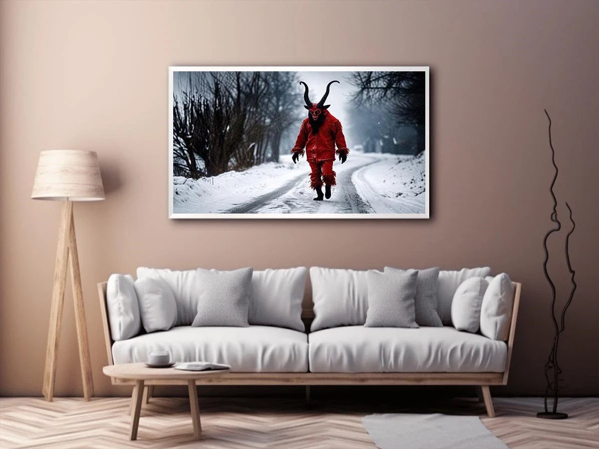 Devil walk Canvas Print