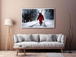 Devil walk Canvas Print