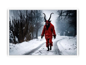Devil walk Canvas Print
