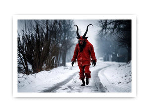 Devil walk Canvas Print