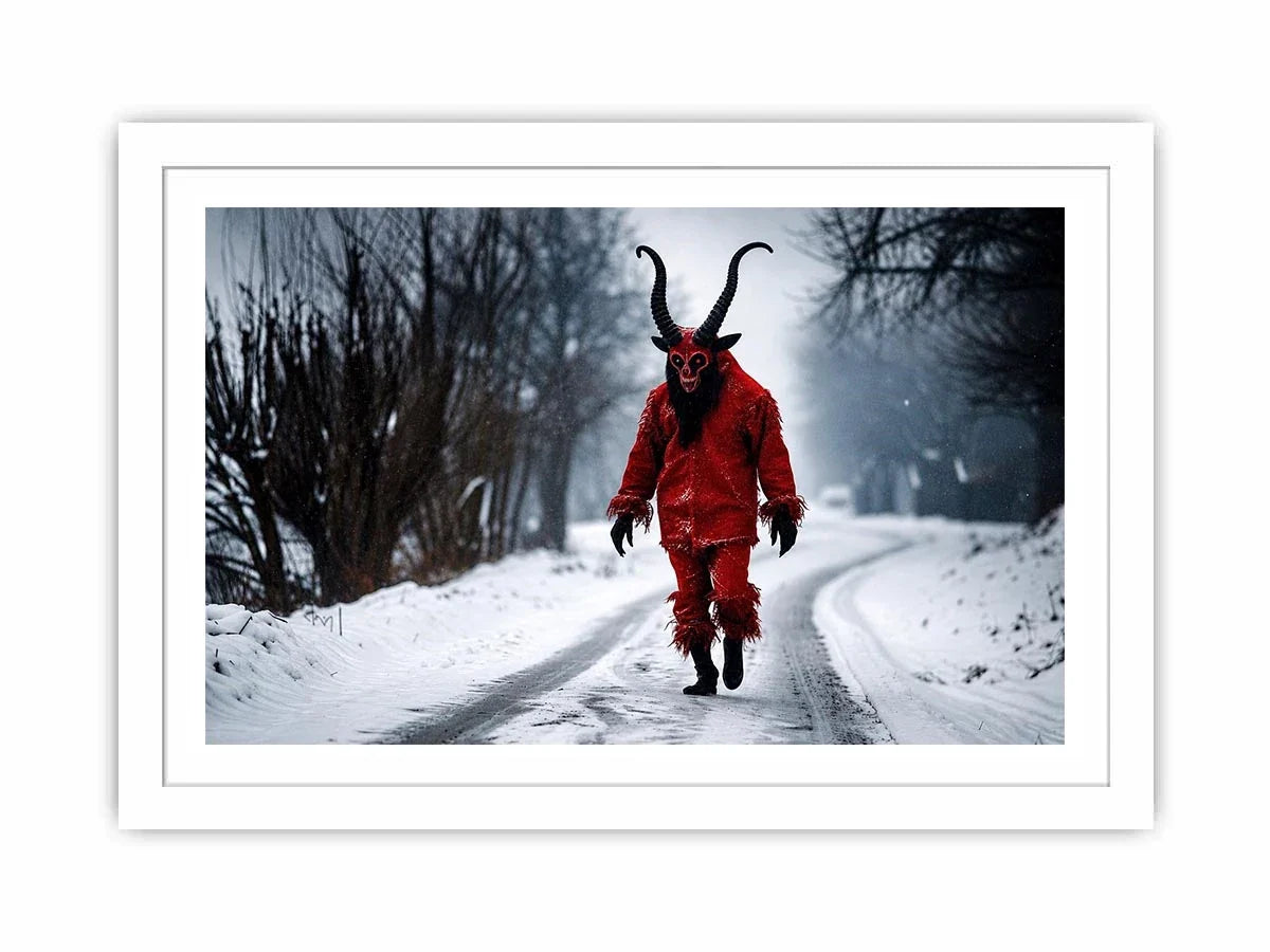 Devil walk Canvas Print