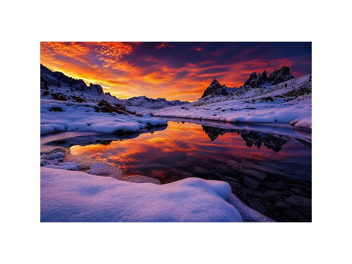 Dolomite Dawn Canvas Print