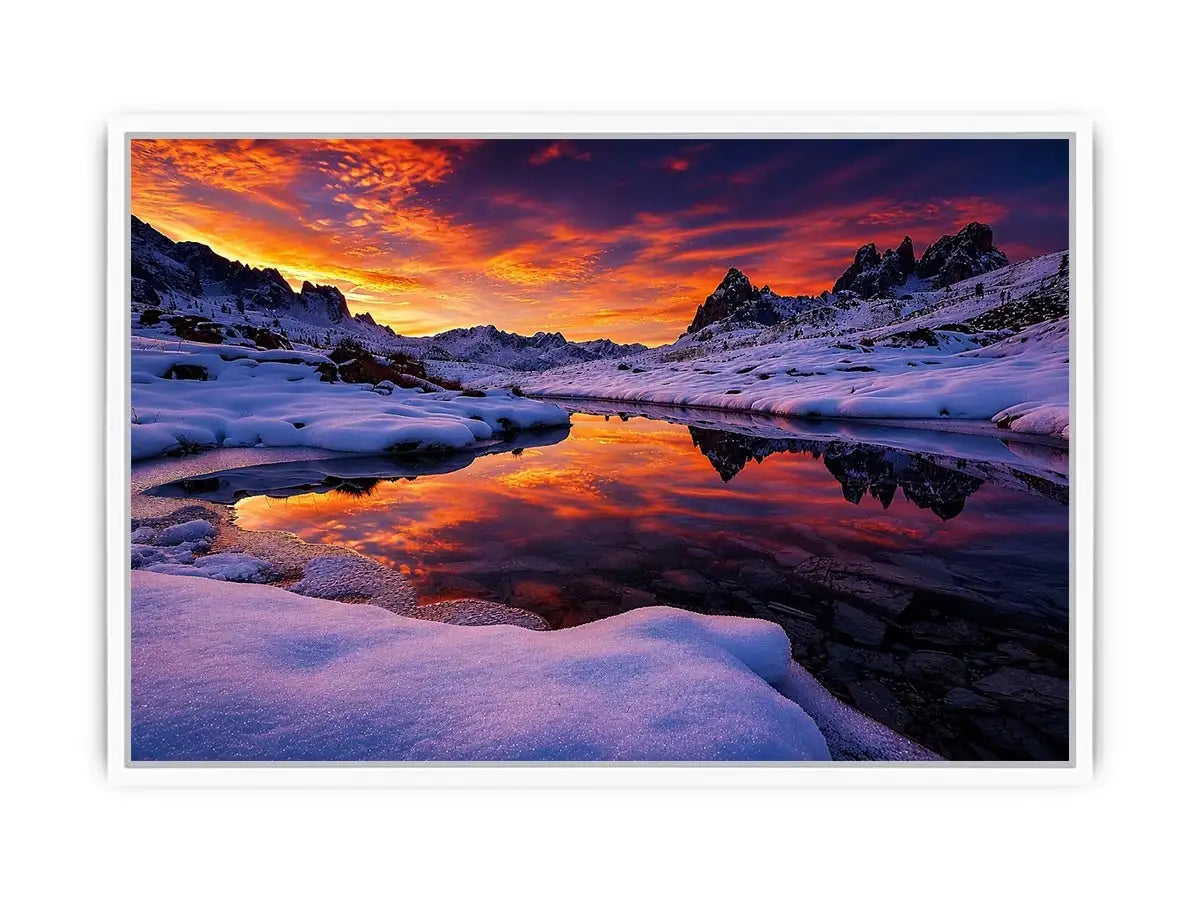 Dolomite Dawn Canvas Print