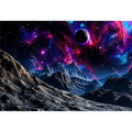 Space mountain Canvas Print