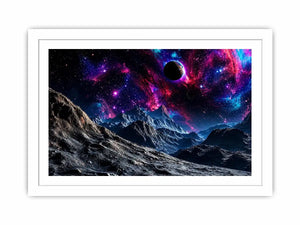 Space mountain Canvas Print