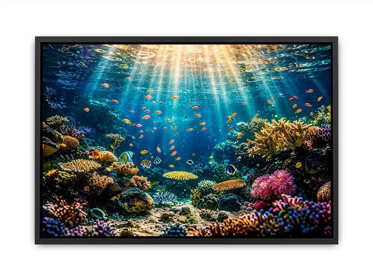Underwater Coral Canvas Print