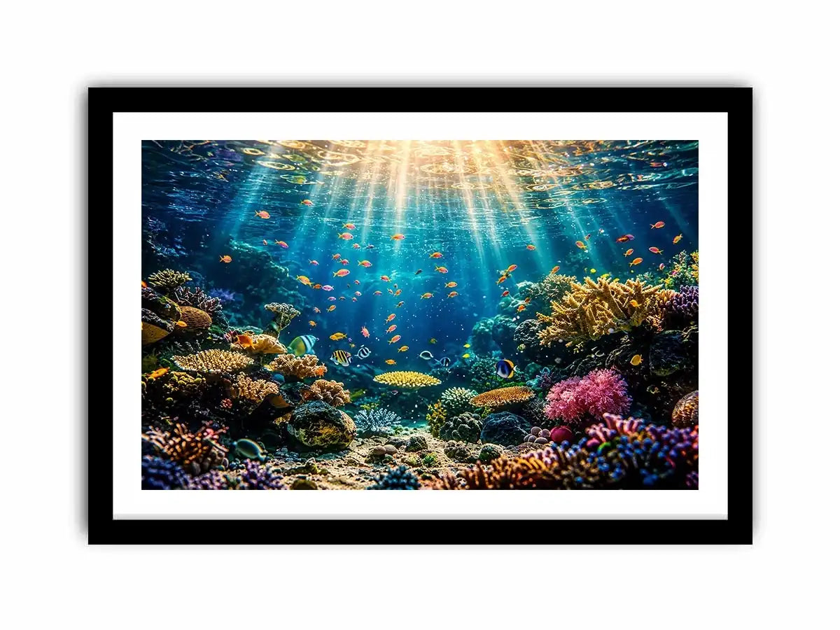 Underwater Coral Canvas Print