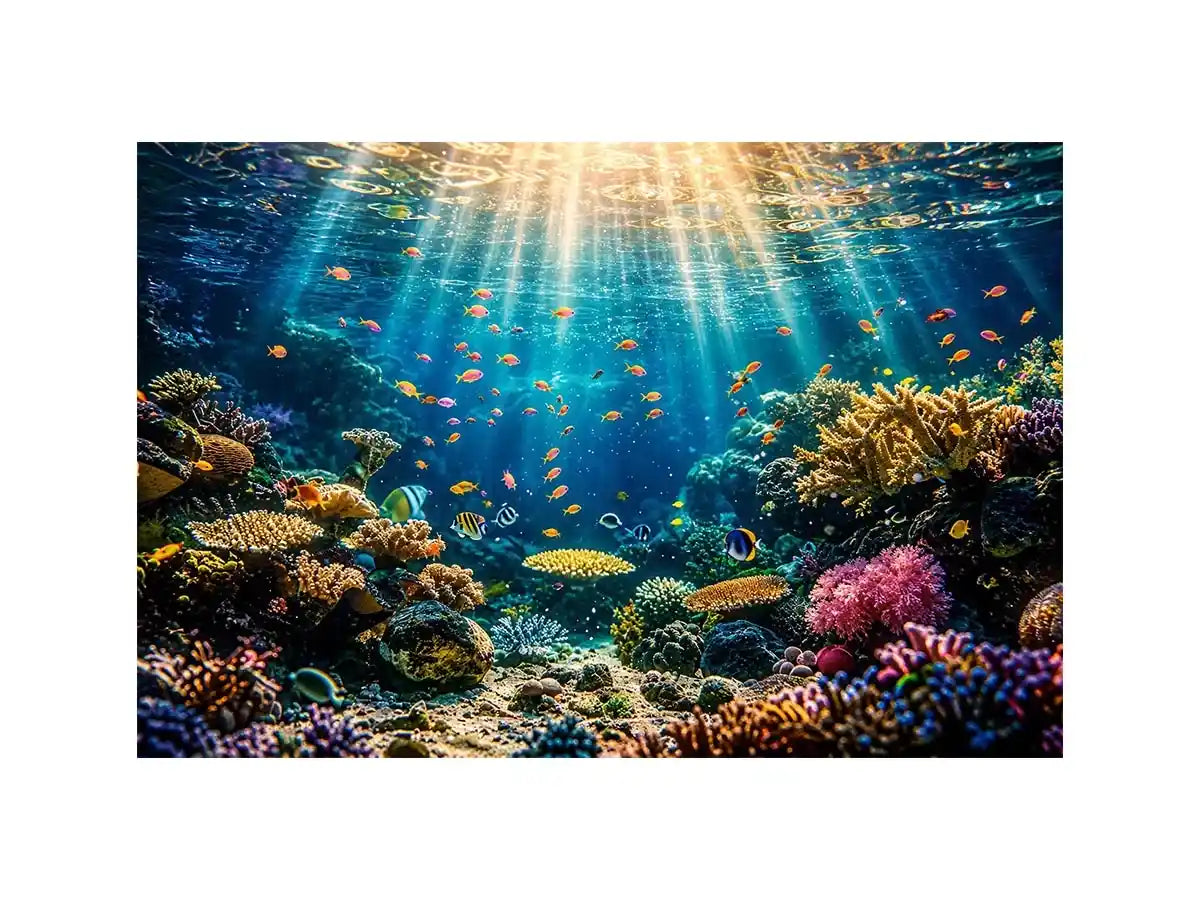 Underwater Coral Canvas Print