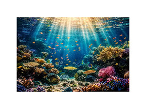 Underwater Coral Canvas Print