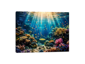 Underwater Coral Canvas Print