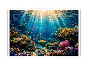 Underwater Coral Canvas Print