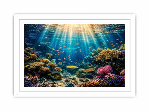 Underwater Coral Canvas Print