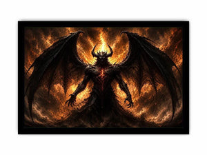 Devil Coming Canvas Print
