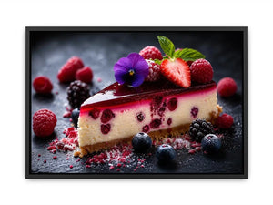 Cheesecake Canvas Print