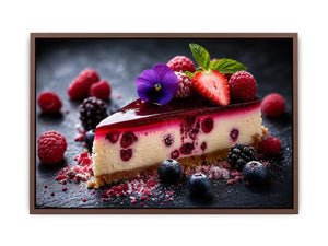 Cheesecake Canvas Print