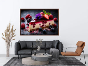 Cheesecake Canvas Print