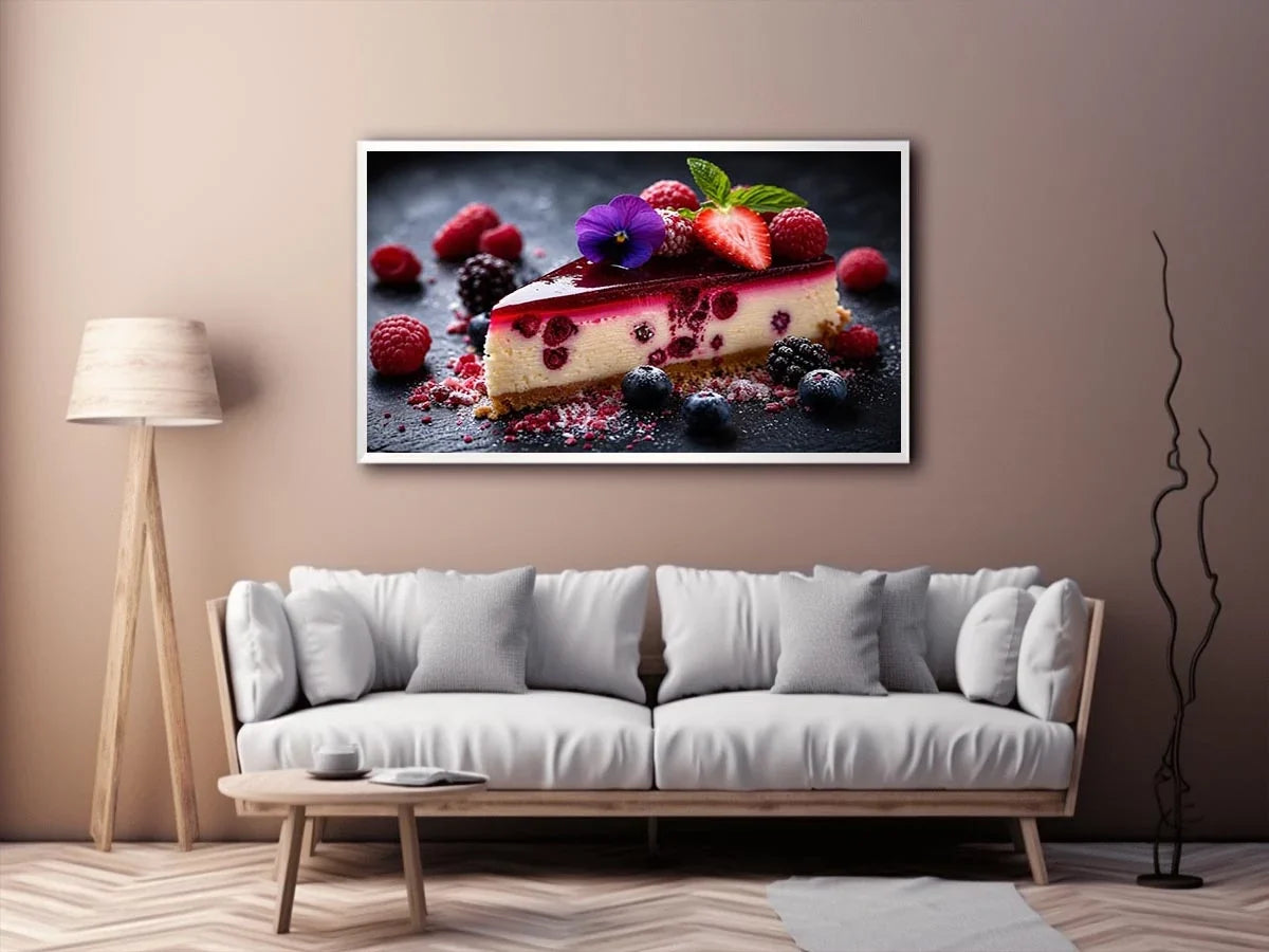 Cheesecake Canvas Print