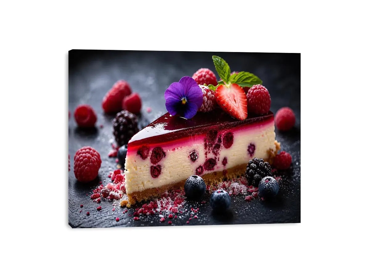 Cheesecake Canvas Print