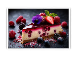 Cheesecake Canvas Print