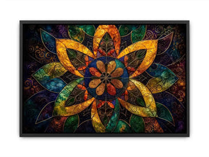 Vintage Mandala Canvas Print