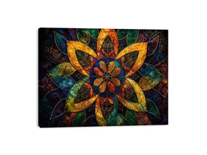 Vintage Mandala Canvas Print