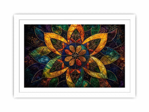 Vintage Mandala Canvas Print