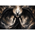 Devil With Wings Canvas Print