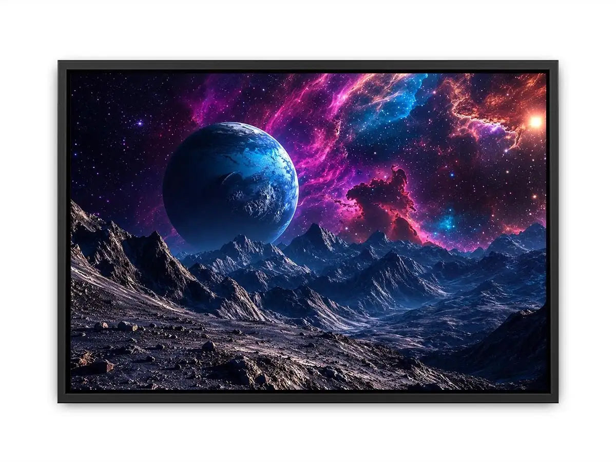 Space Mountain Canvas Print