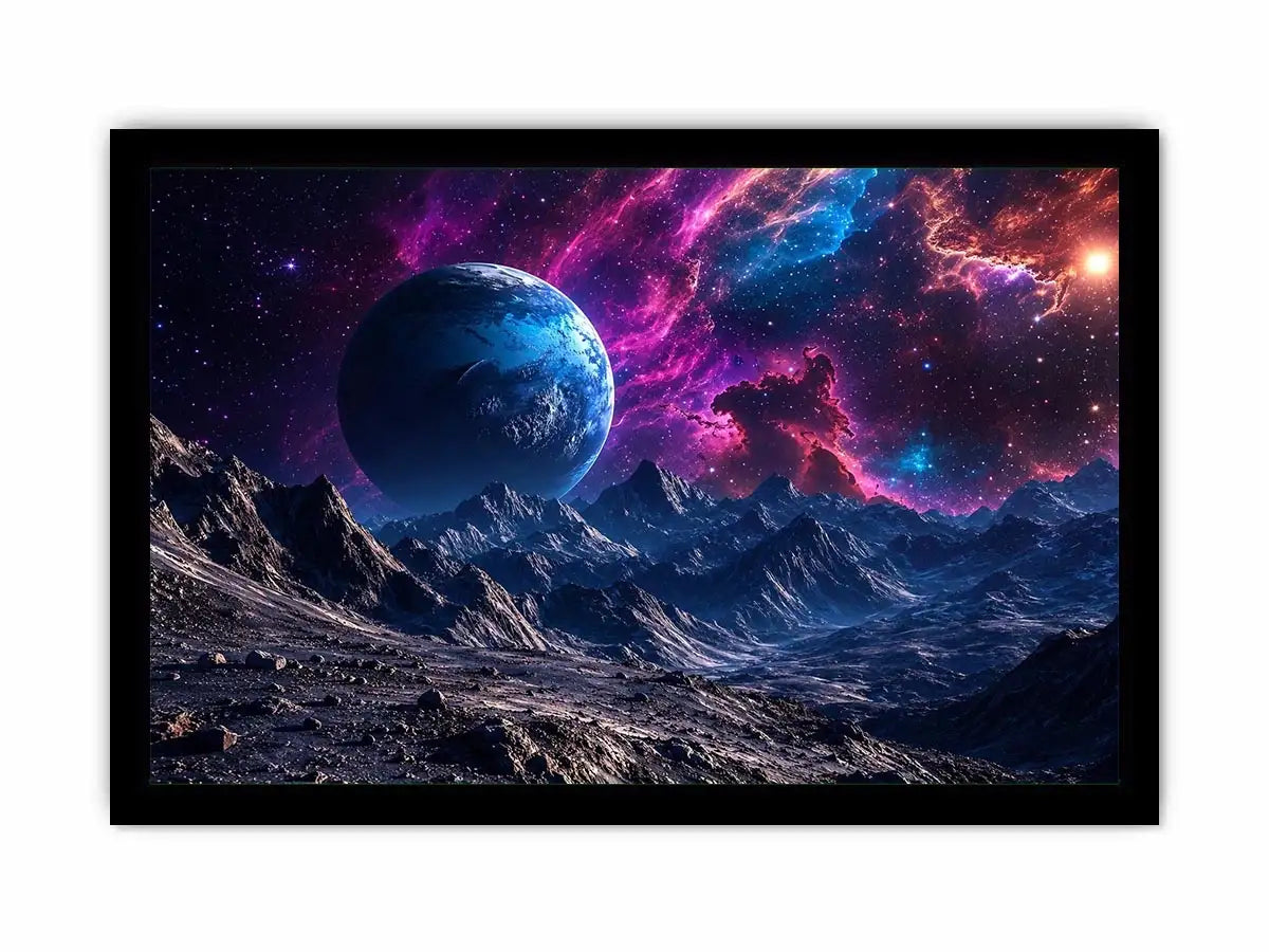 Space Mountain Canvas Print