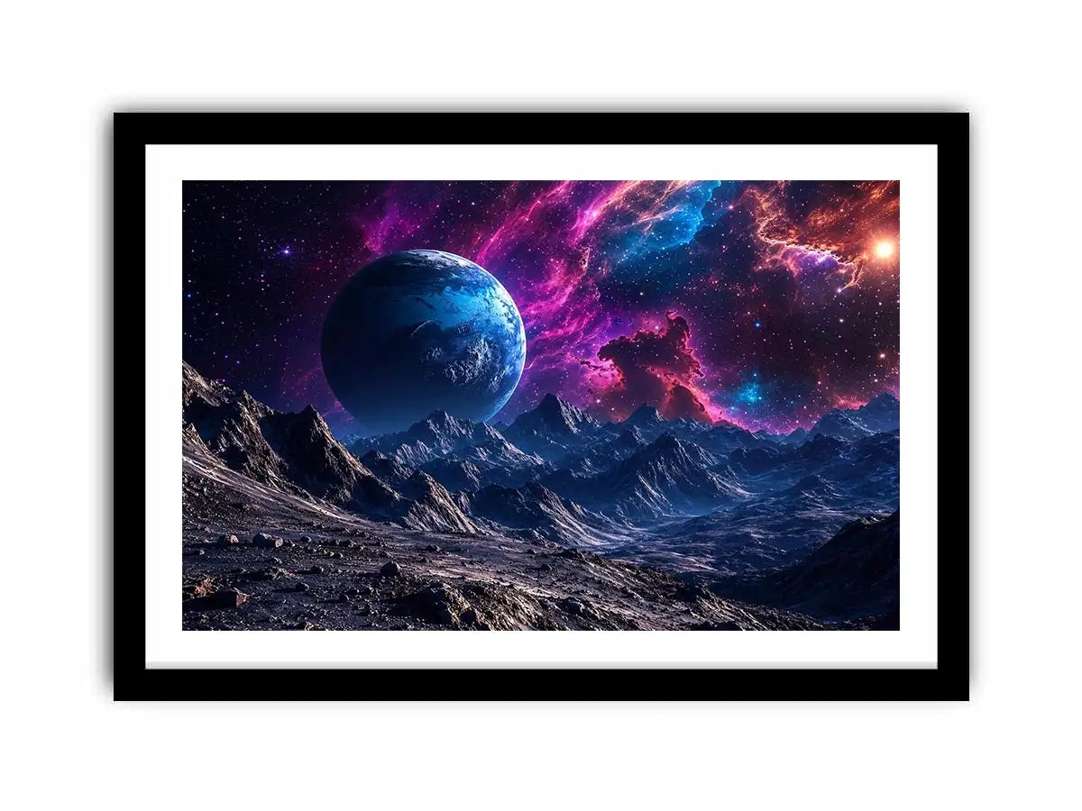 Space Mountain Canvas Print